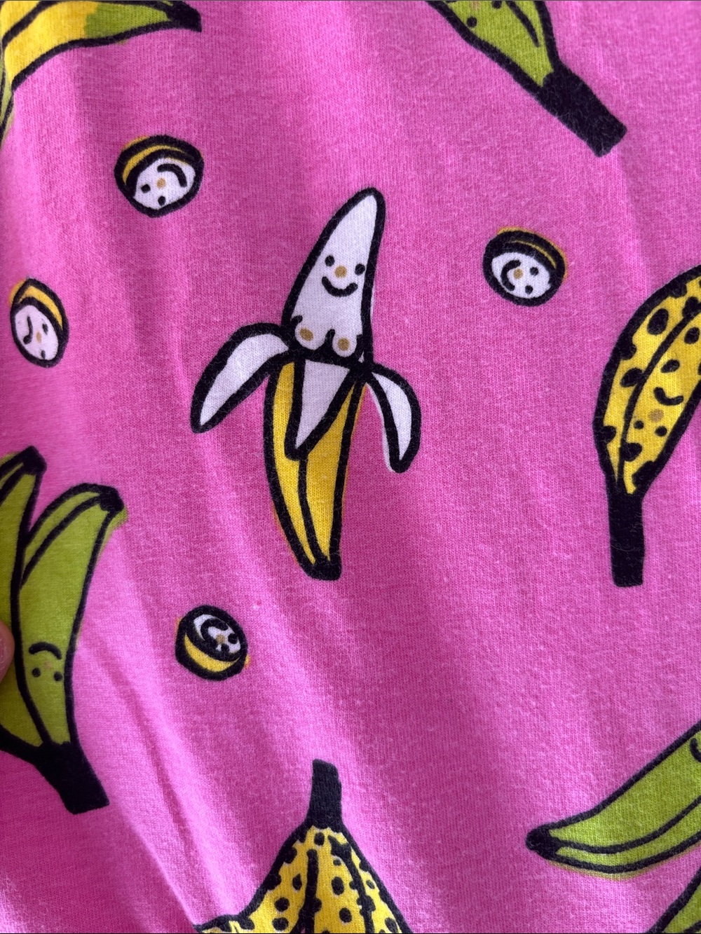 Nooworks Pink Banana Print Midi Dress - Picture 2 of 5